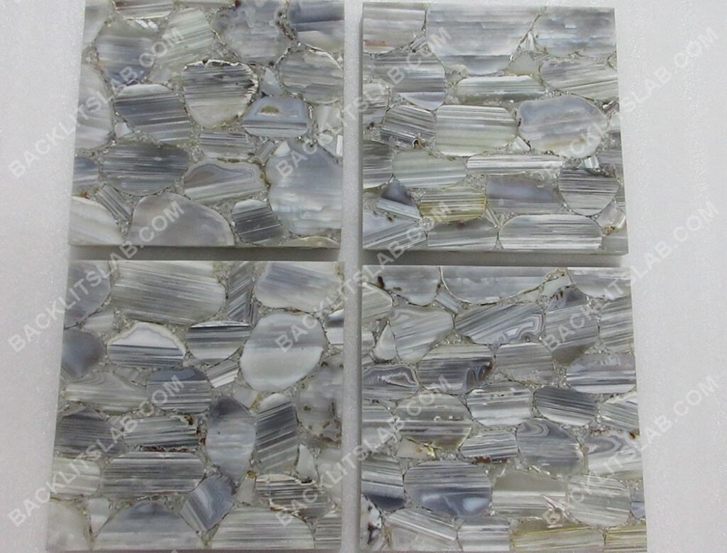 Banded Blue Lace Agate Premium Quality Slab