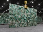Emerald Green Fluorite Backlit Slab