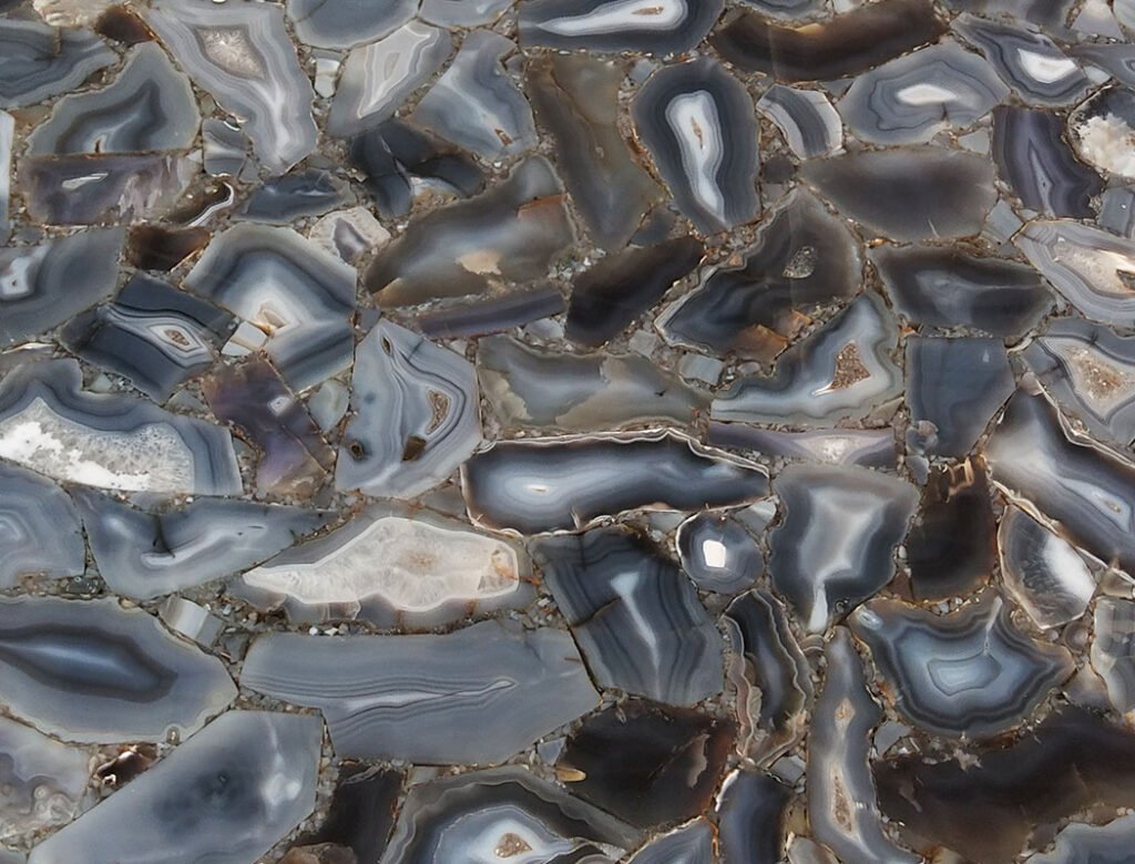 Grey Agate Slab Premium Quality