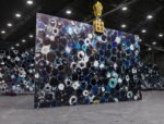 Indian Blue Agate Backlit Slab