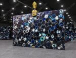 Indian Blue Agate Backlit Slab