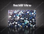 Indian Blue Agate Backlit Slab