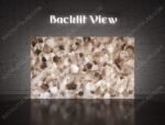 Smoky Quartz Backlit Slab